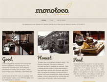 Tablet Screenshot of monoloco.co.uk